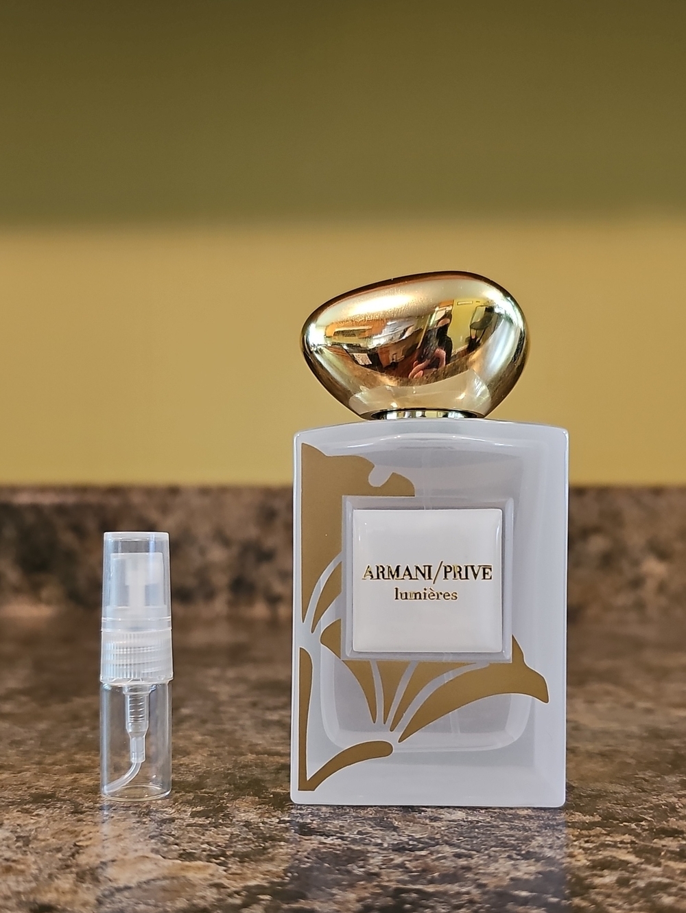 2 ML Sample LUMIERES Armani Prive EDP Perfume Travel Spray